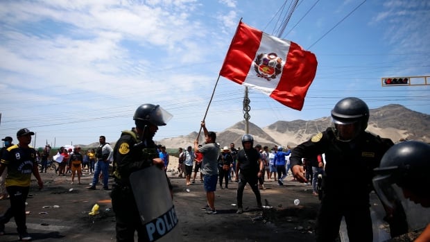 Some Canadians are stranded in Peru as civil unrest over president’s ouster continues