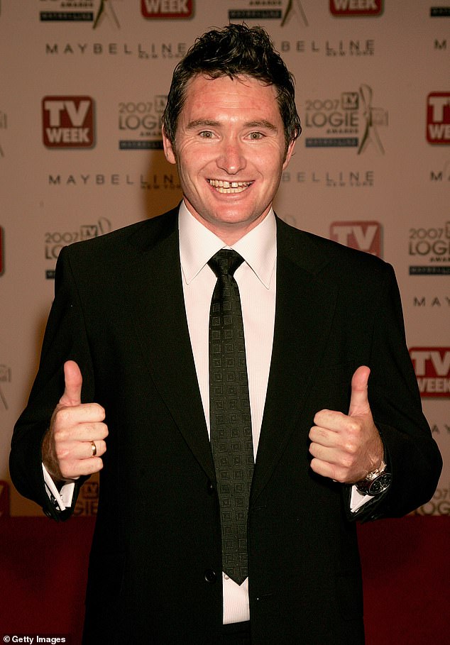 Hughes (pictured on May 6, 2007) previously told Daily Mail Australia that quitting alcohol and marijuana in the early '90s made his life 'so much better'