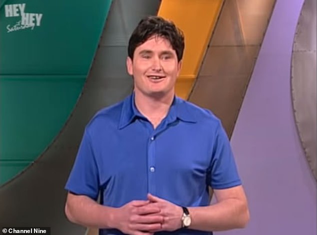 The stand-up comic has previously spoken about how drinking had affected his mental health in his youth, leading to depression. (Pictured on Hey Hey It's Saturday in 1998)