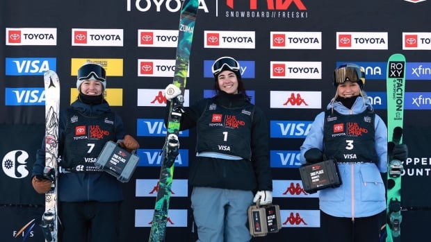 Karker’s gold highlights Canada’s 4-medal day at freeski halfpipe World Cup at Copper Mountain