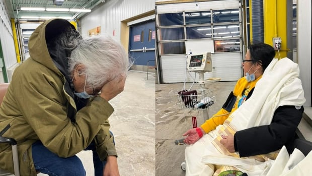 Couple with pneumonia left waiting for 6 hours in cold ambulance bay at Winnipeg hospital