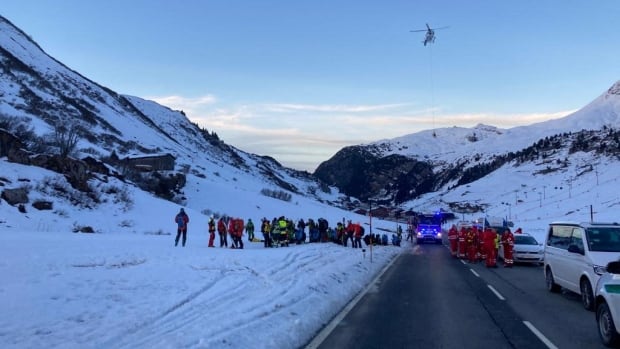 Austria avalanche reportedly leaves up to 10 missing, search efforts underway