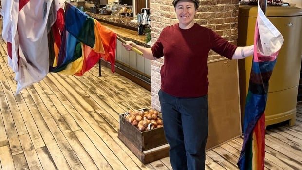 Their Pride flag was vandalized 4 times. Now this N.S. business is flooded with support