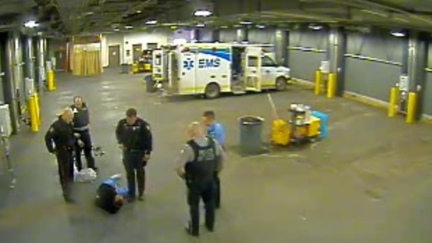 Video shows Calgary officer pushing over man put in wheelchair, kicking him in the face