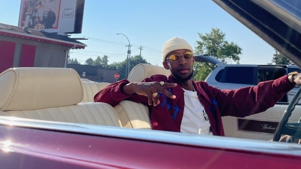 An Edmonton rapper asked a stranger to lend him his red convertible for a video. The answer was yes