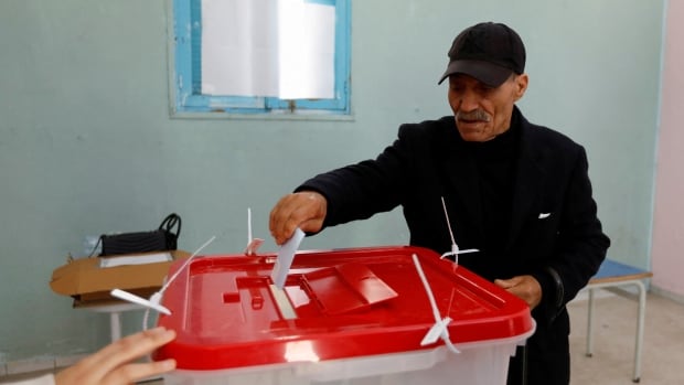 Only 8.8% of Tunisian voters show up to election that critics decry as presidential power grab