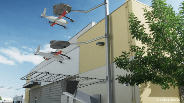 Zipline unveils P2 delivery drones that dock and recharge autonomously