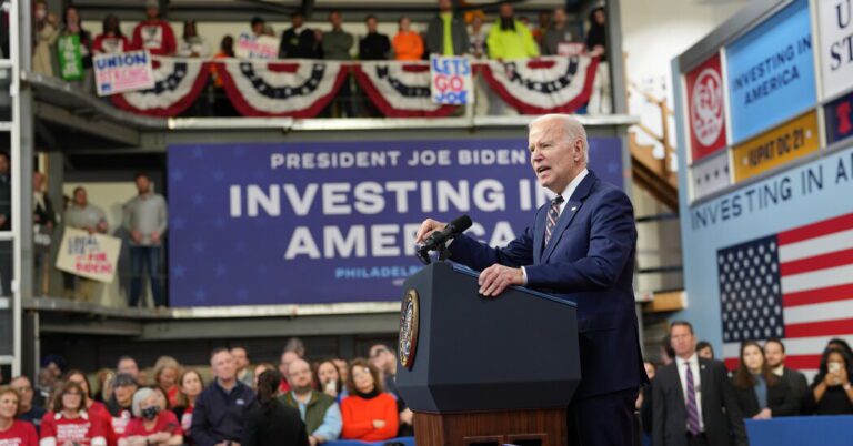 Biden Rejects Spending Cuts and Embraces Tax Increases on Wealthy