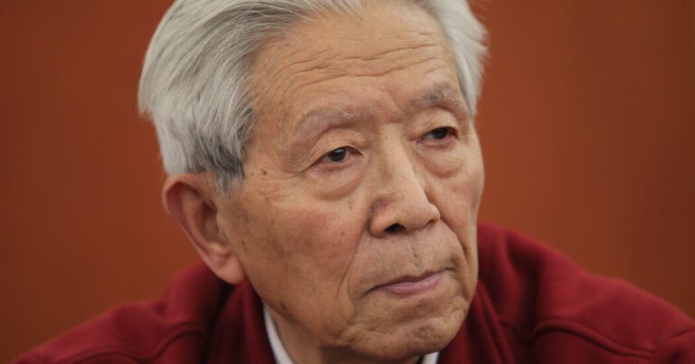 Jiang Yanyong, Who Helped Expose China’s SARS Crisis, Dies at 91