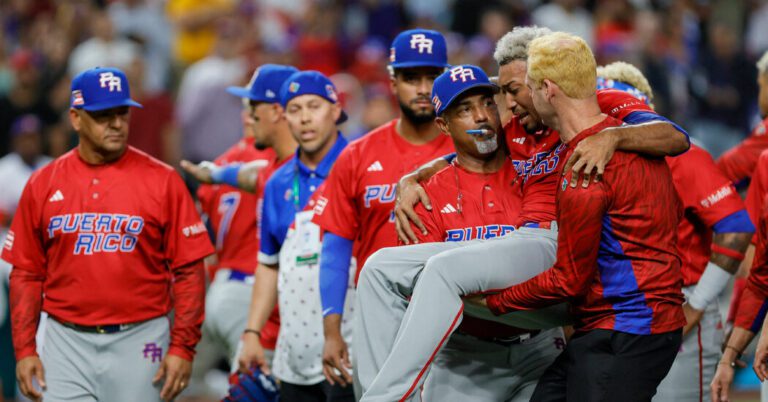 Edwin Diaz Injured Celebrating Puerto Rico’s WBC Win