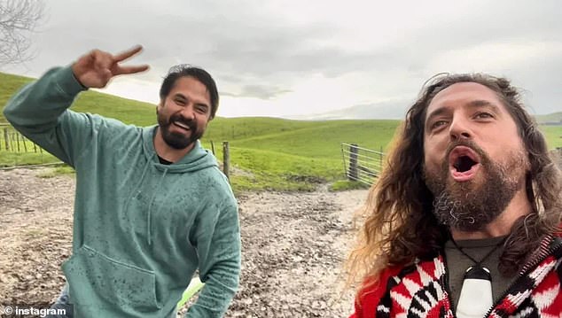 Rob said that a 'calling' pulled him closer to his Maori heritage last year before he purchased a 220-acre farm in Kaipara along with three friends