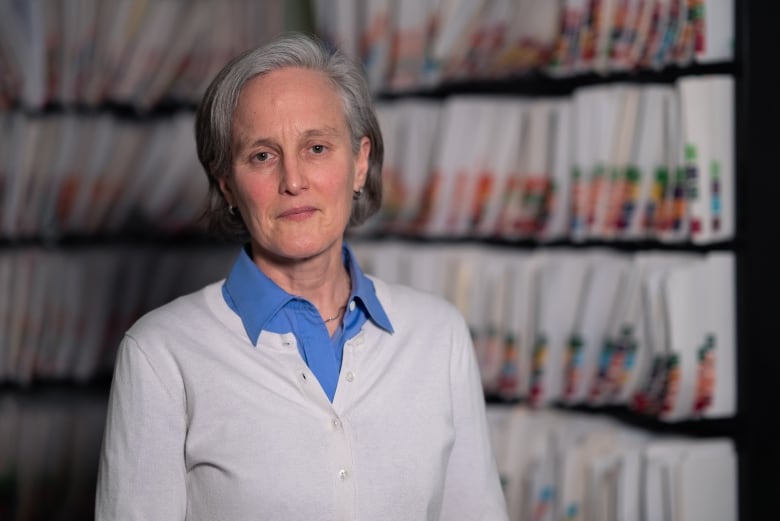 Dr. Jill Tinmouth, the lead scientist for Ontario's colon cancer screening program, in her office.