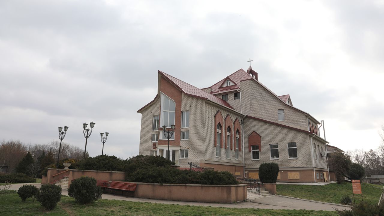 The orphans were brought to this church and hidden in the basement to prevent Russian officials and collaborators from finding them.