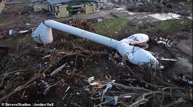 The entire town of Rolling Fork was leveled homes and businesses completely gutted