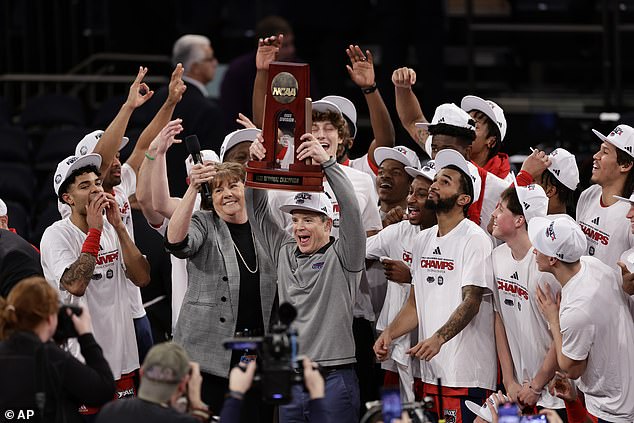 There were wild scenes inside Madison Square Garden after the near-miracle win over Kansas