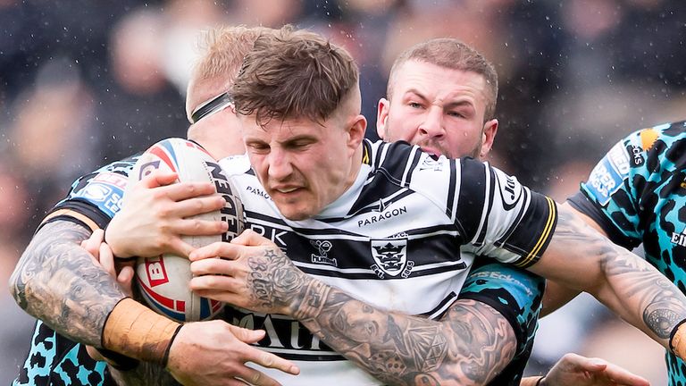 It was a hard-fought tie as Hull FC came back in the second half