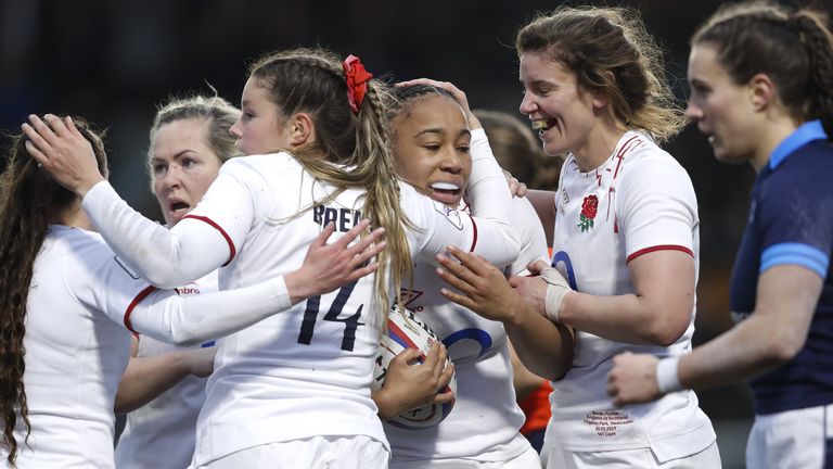 England put in a 10-try display to beat Scotland 58-7 in Round 1 of the 2023 Women's Six Nations