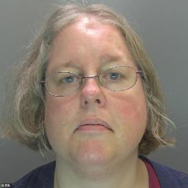 Auriol Grey, 49, who is described as having ¿only one friend¿ and being ¿childlike¿, was given a three-year imprisonment sentence after after she told Celia Ward, 77,  to ¿get off the f***ing pavement¿