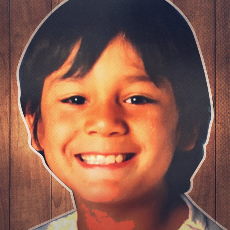 A childhood photo of Cory Cardinal