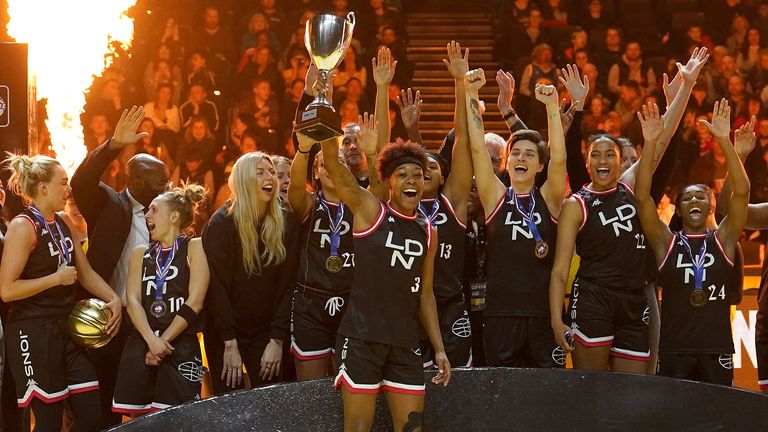 There was a victory for both the men's and women's London Lions teams in the British Basketball League finals