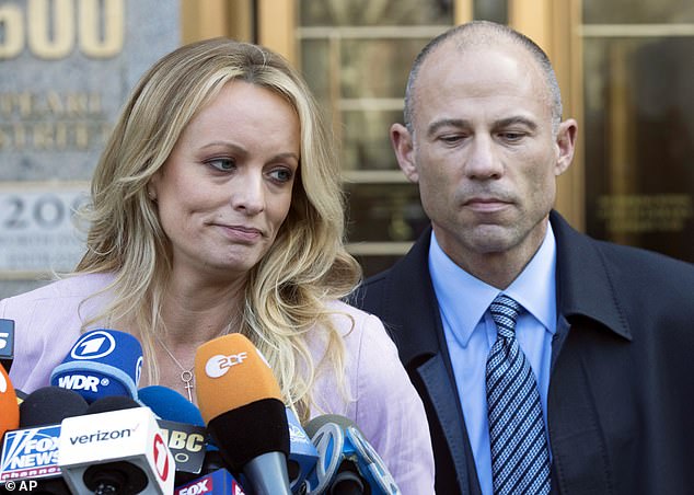 In March 2018, Daniels announced through attorney Michael Avenatti (pictured right) that she would sue Trump in an attempt to get rid of a non-disclosure agreement which she claimed Trump never signed