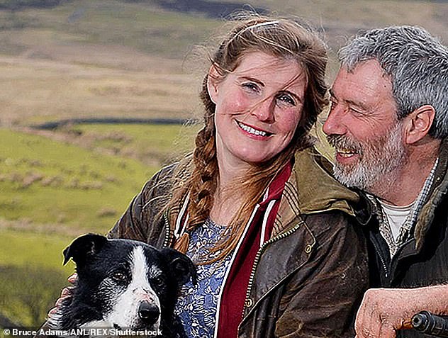 Amanda and Clive run Ravenseat in the Yorkshire Dales, a remote working farm at which they have been tenants for more than 20 years (pictured together in 2016)