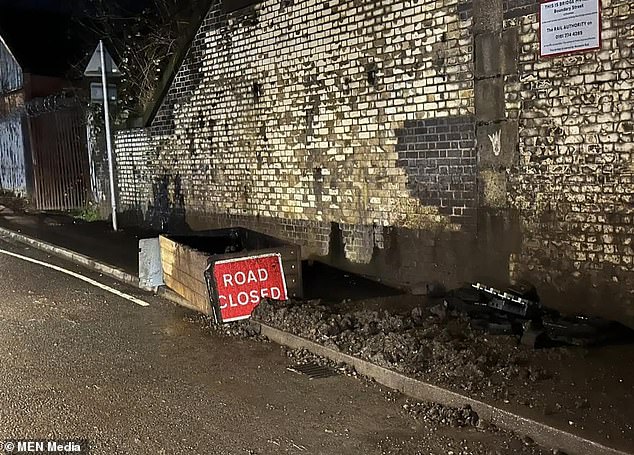 The now-destroyed planters prohibited vehicles from using certain roads across Rochdale