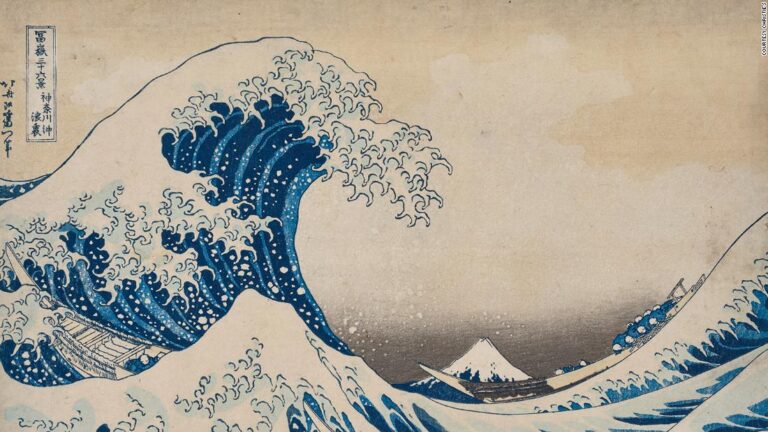 Hokusai ‘Great Wave’ print sets auction record at Christie’s