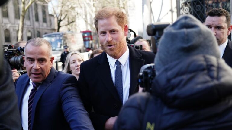 Prince Harry at London High Court for hearing against UK publisher