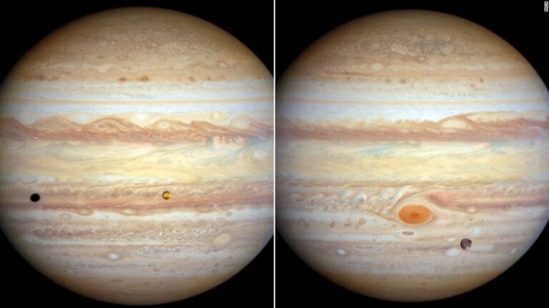 Hubble telescope captures changes in Jupiter and Uranus