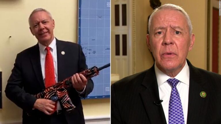 Lawmaker challenged Biden to take away his AR-15 in 2020. See his response when CNN rolled the tape