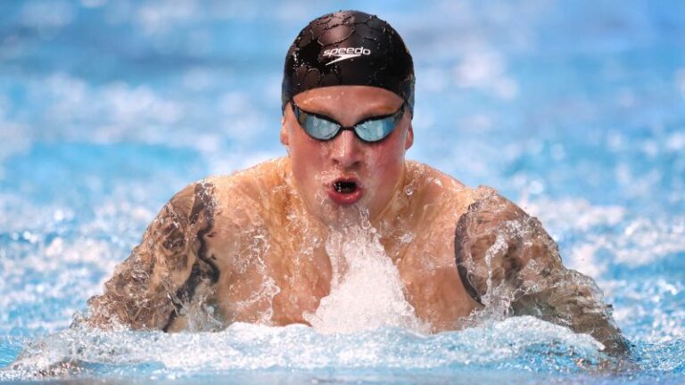 Adam Peaty: Olympic swimmer to miss British competition, citing mental health reasons