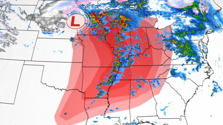 Nearly 90 million under severe storm threat with potentially violent tornadoes possible