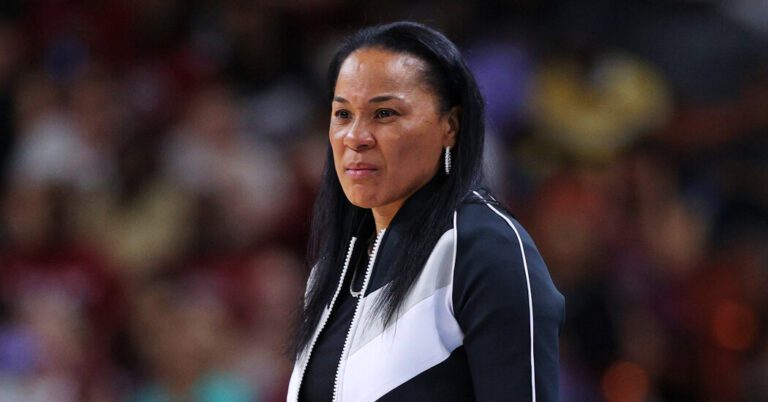 South Carolina Coach Dawn Staley Carries the Hopes of Her Team