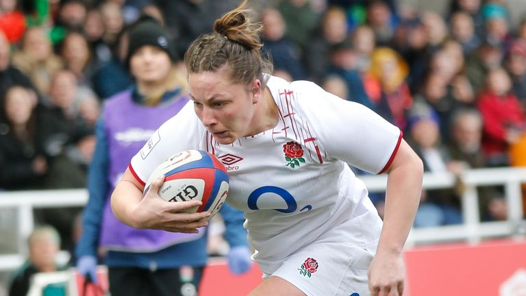 Amy Cokayne is a try-scoring machine for the Red Roses, despite the fact she plays at hooker 