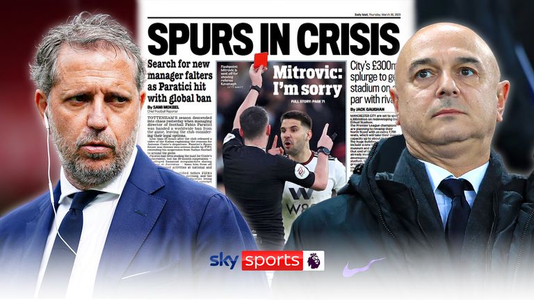 Back Pages Tonight: ‘Worst crisis Tottenham have ever faced’ | Video | Watch TV Show