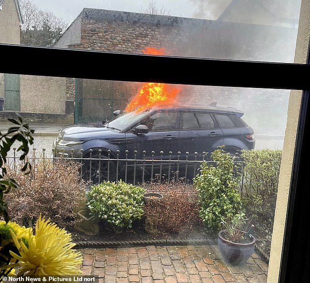 Car owned by family of rape fantasist Eleanor Williams bursts into flames