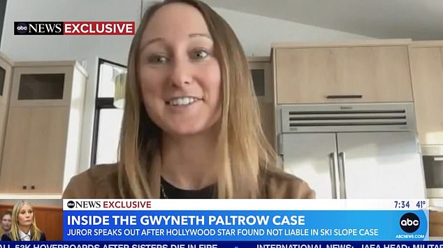 Gwyneth Paltrow juror says actress’ snow science expert swayed panel in her favor