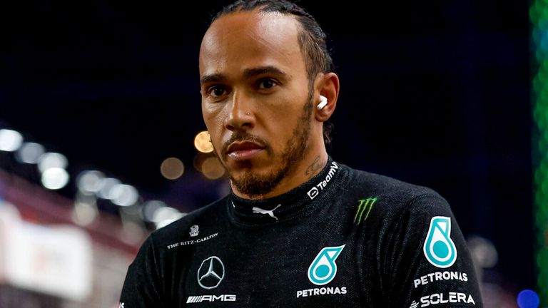 Lewis Hamilton said he felt like a 'lone ranger' in F1 at times