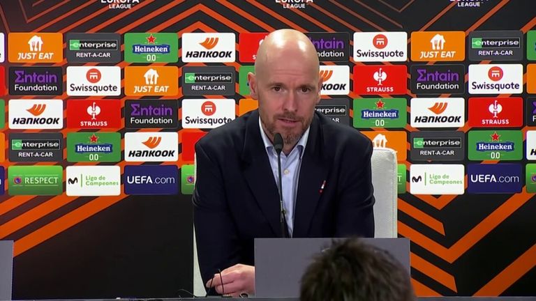 Ten Hag praises Marcus Rashford’s mentality in Betis win | Video | Watch TV Show