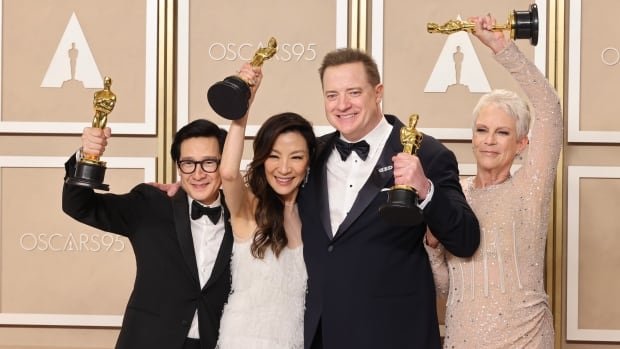 The multiverse reigns supreme at Oscars as Everything Everywhere dominates, Canadians win big