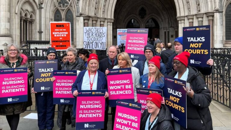 UK ministers warn nurses’ strike could put patients at risk