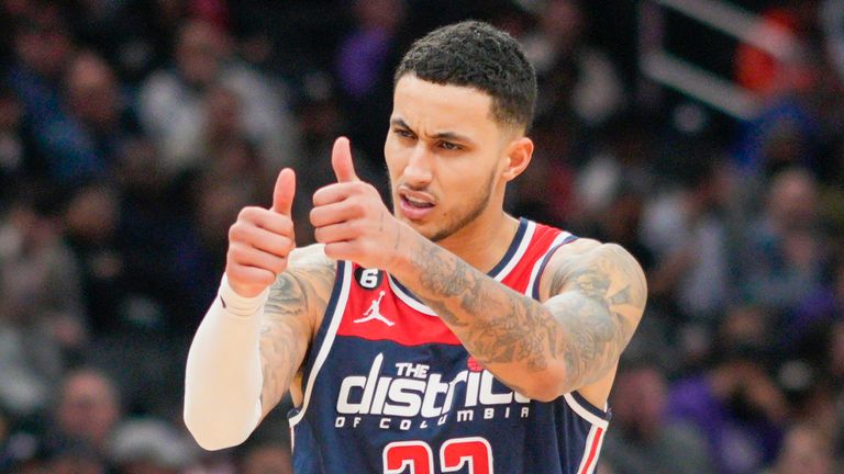 Washington Wizards forward Kyle Kuzma.