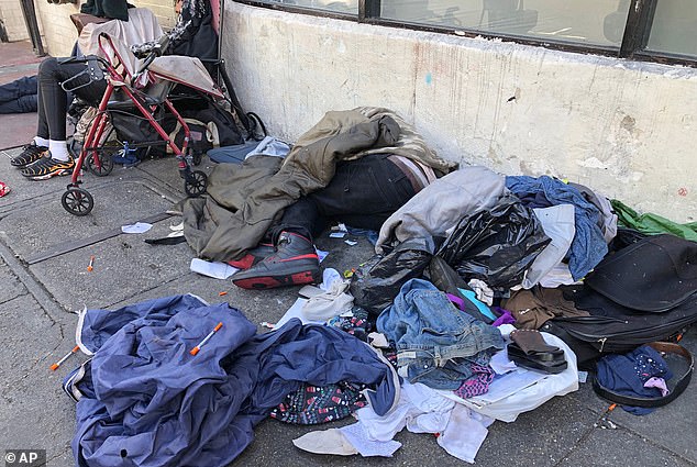 The streets of San Francisco - some of the most expensive in the country for taxpayers - remain littered with human feces and drug needles