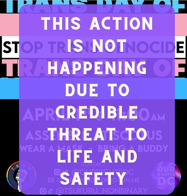 Organizers of the Trans Radical Activist Network (TRAN) said Thursday that threats on social media have led them to make the decision to cancel the event