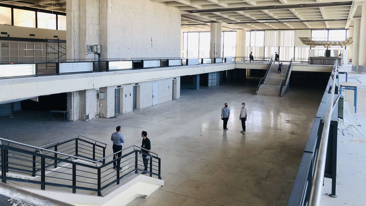 The old terminal building, designed by Eero Saarinen, will be preserved in the new development.