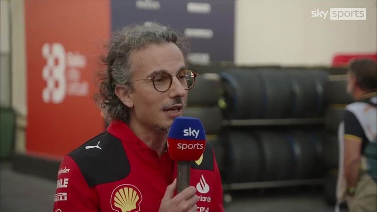 Ferrari sporting director Laurent Mekies was delighted after Charles Leclerc secured his third straight pole position at the Azerbaijan Grand Prix