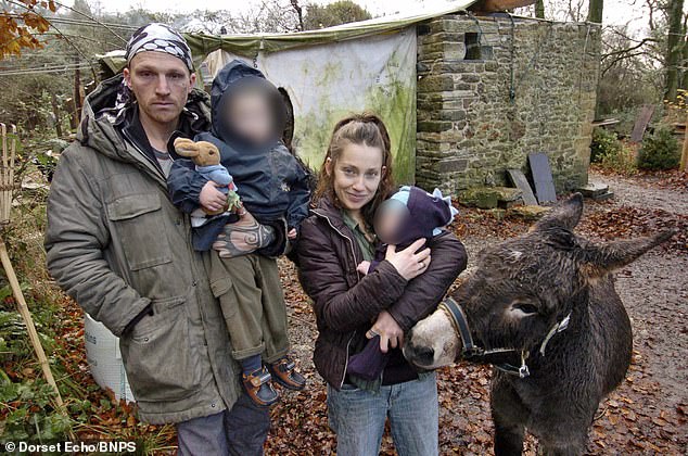 Mr Langton and Ms McGill have lived on the site for 25 years, but opponents claim their 'mobile' home cannot actually be moved