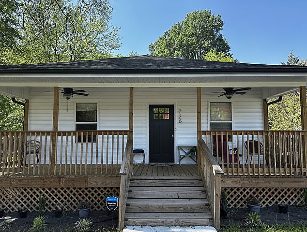 The couple snapped up a property in North Carolina for $100,000 after learning it was going up for foreclosure