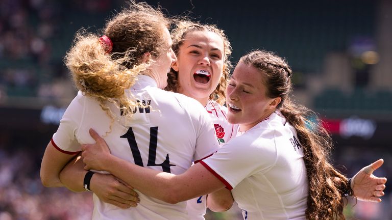 England raced into a stunning 33-0 lead vs France, before hanging on to win 38-33 and claim a fifth Six Nations title in a row